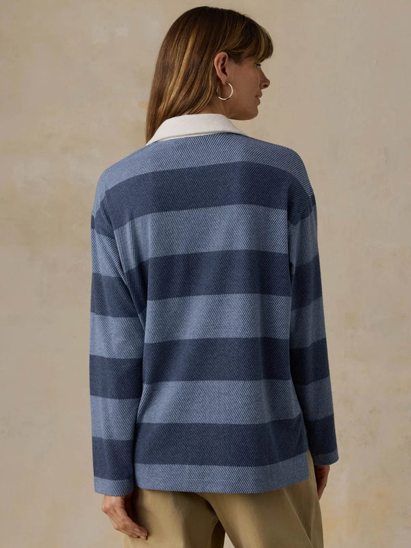 Faherty Legend Sweater Rugby Popover