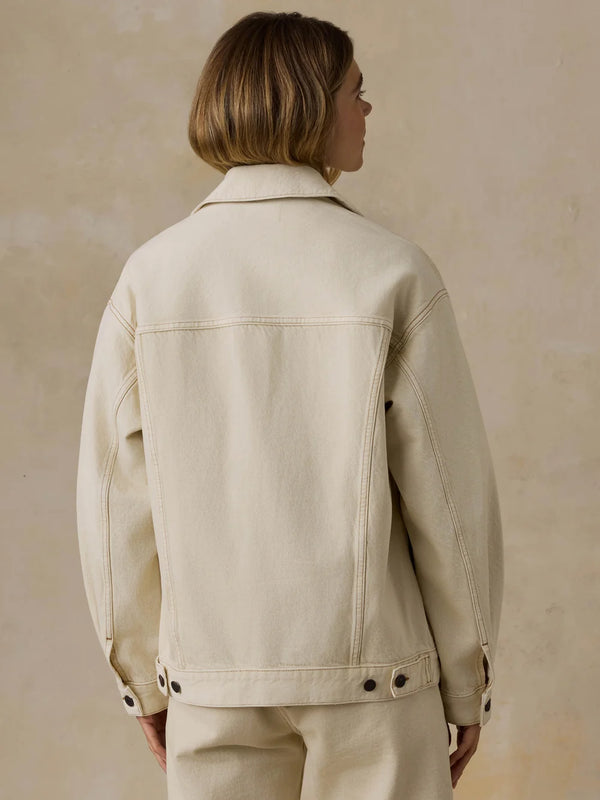 Faherty Driftwood Denim Jacket