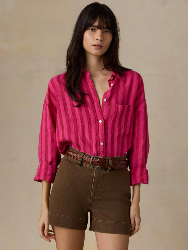 Faherty Laguna Linen Relaxed Shirt
