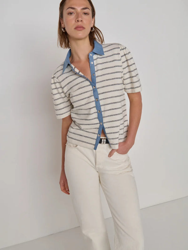 Nation LA Zoe Snap Top