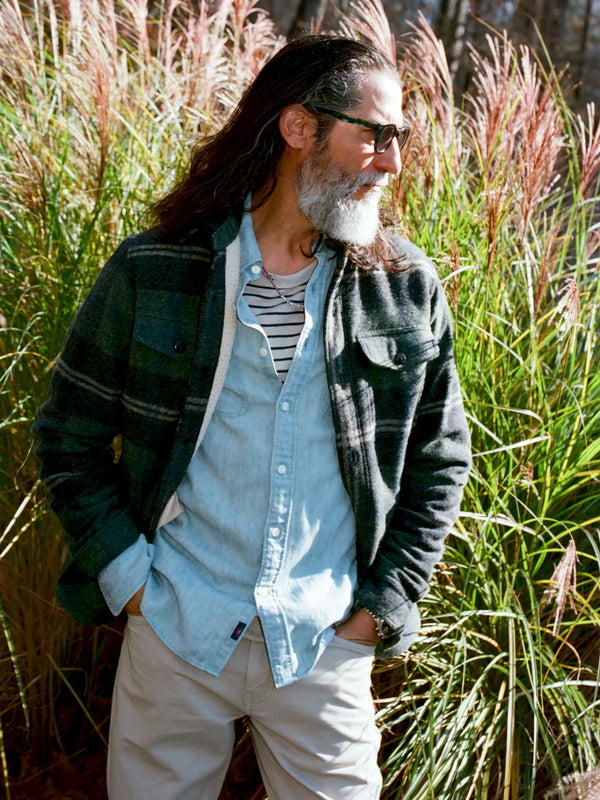 Faherty Tried & True Chambray Shirt