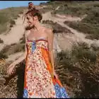 Free People Golden Dreams Maxi Dress