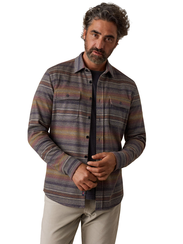 Faherty Legend Sweater Shirt (Double Pocket)