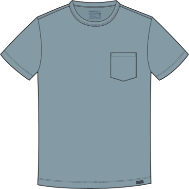 Faherty Sunwashed Regenerative Pocket Tee