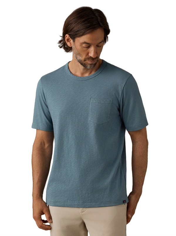 Faherty Sunwashed Pocket Tee