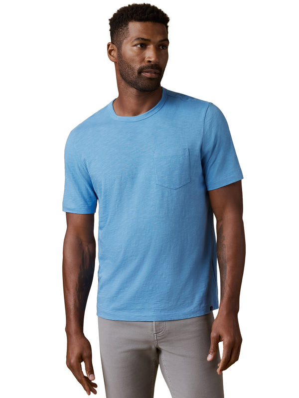 Faherty Sunwashed Regenerative Pocket Tee