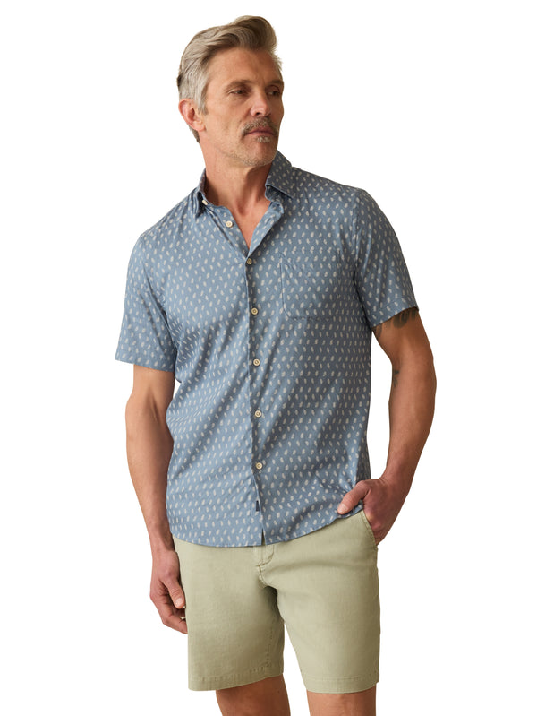 Faherty Short-Sleeve Movement Monterey Shirt