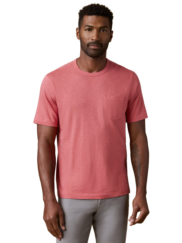 Faherty Sunwashed Regenerative Pocket Tee