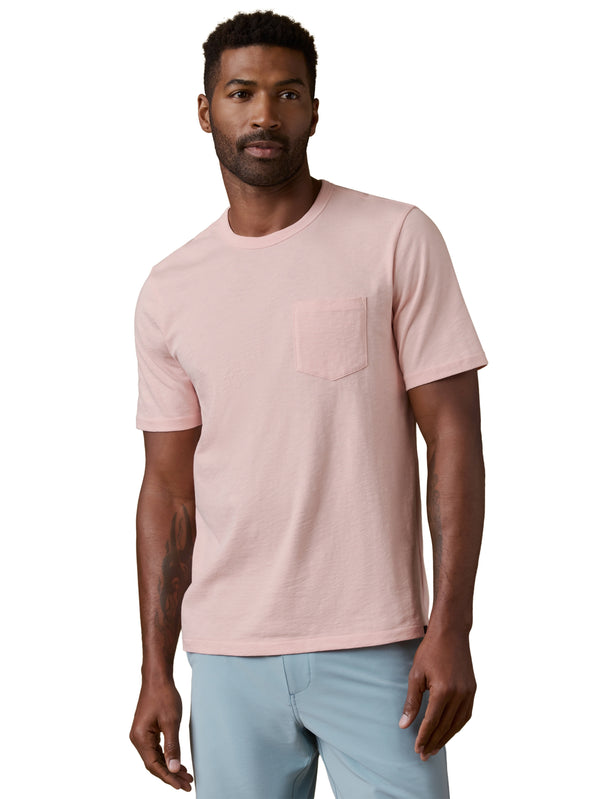 Faherty Sunwashed Regenerative Pocket Tee