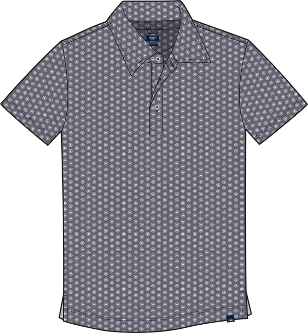 Faherty Short-Sleeve Movement Pique Polo