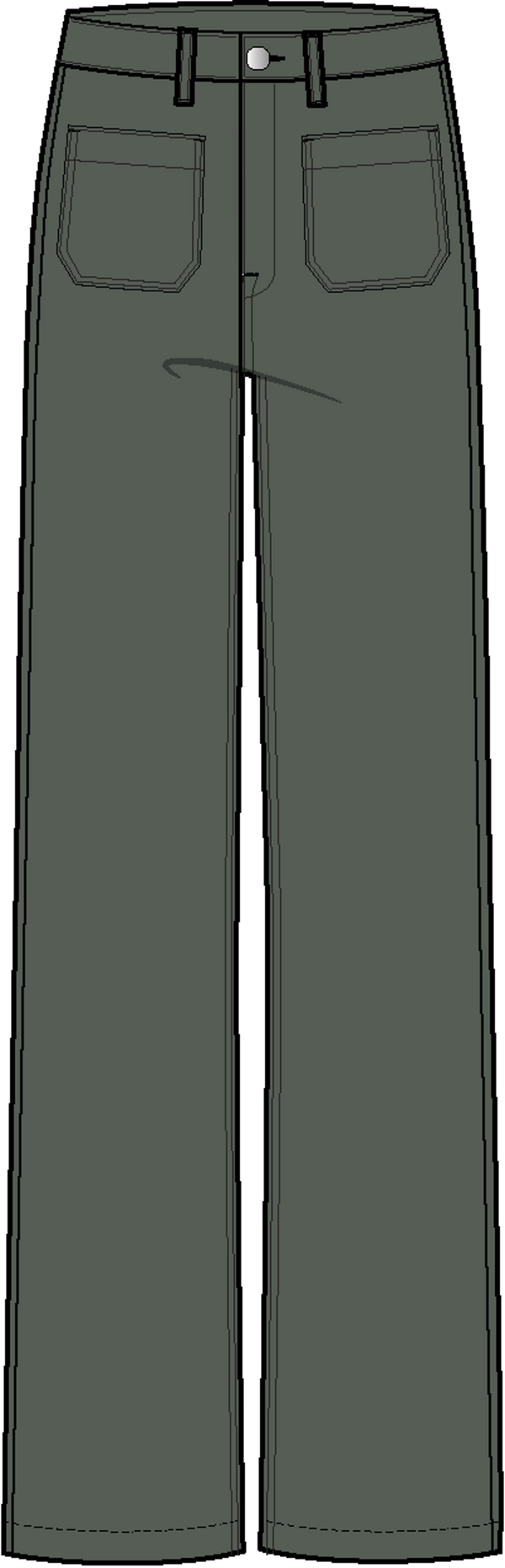 Faherty Stretch Terry Patch Pocket Ankle Pant