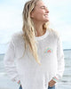 Wooden Ships Crochet Rainbow Crew Cotton Sweater