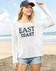 Wooden Ships East Coast Shirt Tail Crew Cotton Sweater