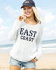 Wooden Ships East Coast Shirt Tail Crew Cotton Sweater