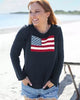 Wooden Ships Flag Crew Cotton Sweater