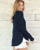 Wooden Ships Flag Crew Cotton Sweater