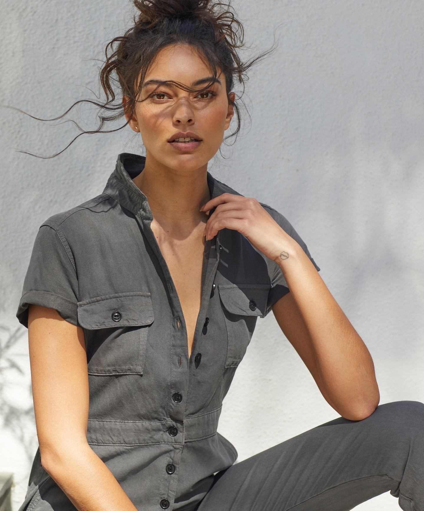 OUTERKNOWN S.E.A. SUIT 半袖　ジャンプスーツ S.E.A. Suit | Womens Jumpsuits